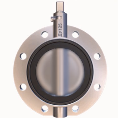 Затвор дисковий Ж83-Р1200-00 (ДУ-50, ДУ-80, ДУ-100, ДУ-125, ДУ-150)